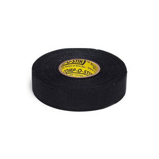 Comp-o-stik Tyggetape Hockey – Hvit / Svart, Smal / Bred