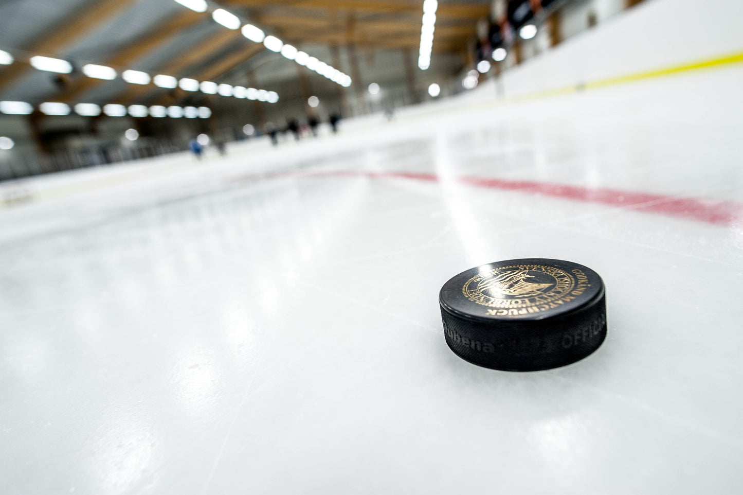 Matchpuck Hockey – Sømløs med ekstra slitesterkt matchtrykk