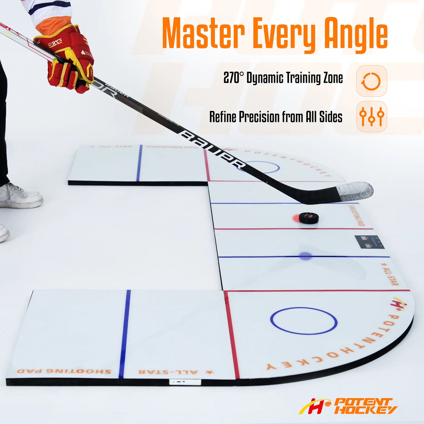 Klubbteknikk Digital 270 Ultimate Dangler – Interaktiv puckkontrolltrening