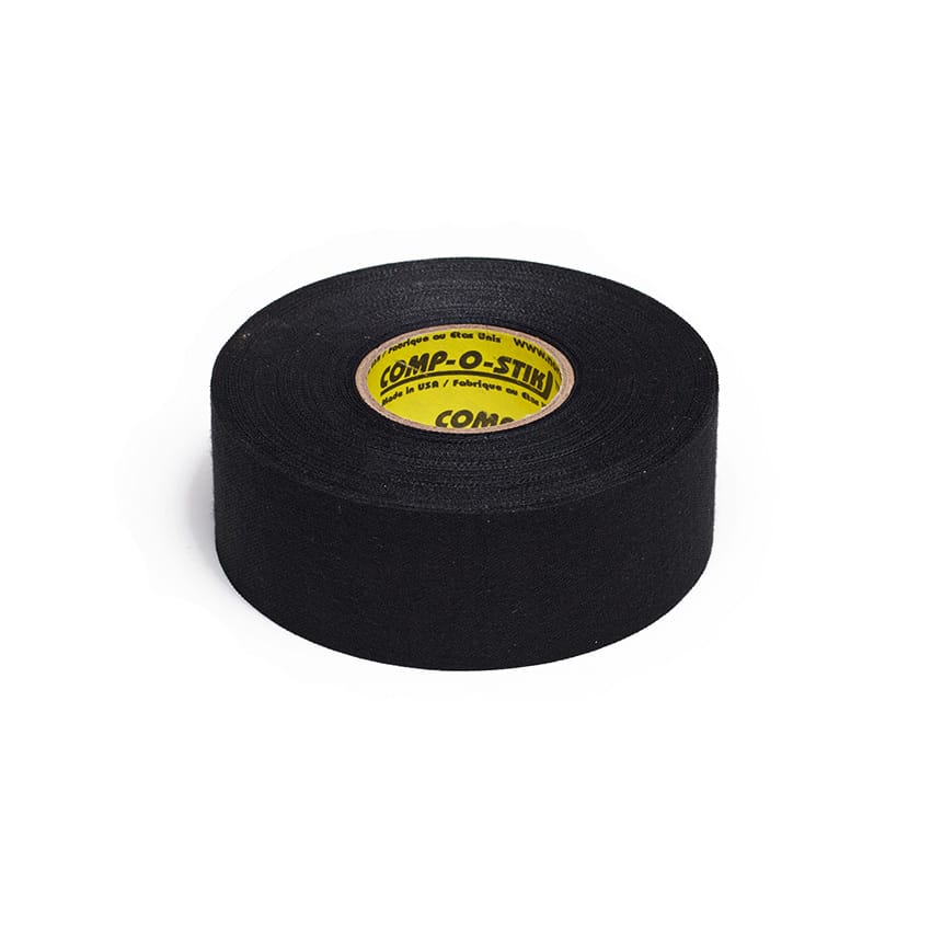Comp-o-stik Tyggetape Hockey – Hvit / Svart, Smal / Bred