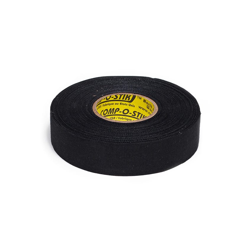 Comp-o-stik Tyggetape Hockey – Hvit / Svart, Smal / Bred