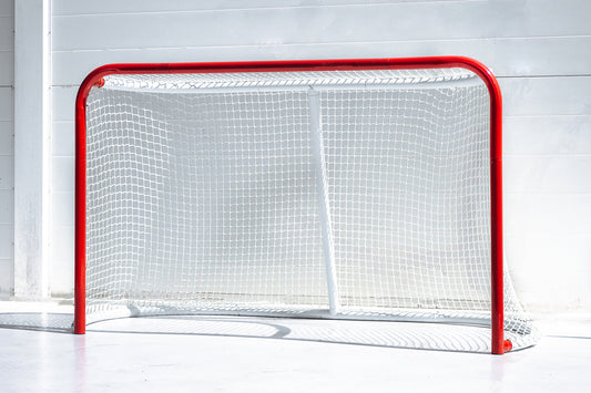 Målbur Extrem – Fullstort hockeymål med forsterket ramme og droppnett