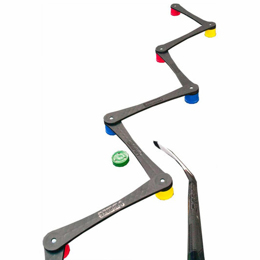 Klubbe teknikk Extrem Hockey Pro – Treningsutstyr med 8 ben og 7 armer