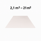 Potent Skate Tiles – Kjørbar og byggbar plastis for hockeytrening - (2,1 - 21 m²)