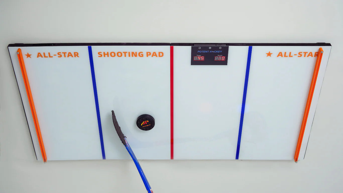Skuddplate Digital Hockey Mini – Interaktiv trening for puckkontroll og timing