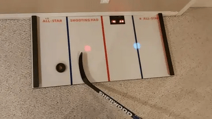 Skuddplate Digital Hockey Mini – Interaktiv trening for puckkontroll og timing