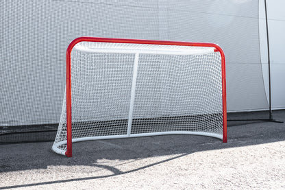 UNITE Beskyttelsesnett Hockey – Komplett backstop med ramme, stolper og nett