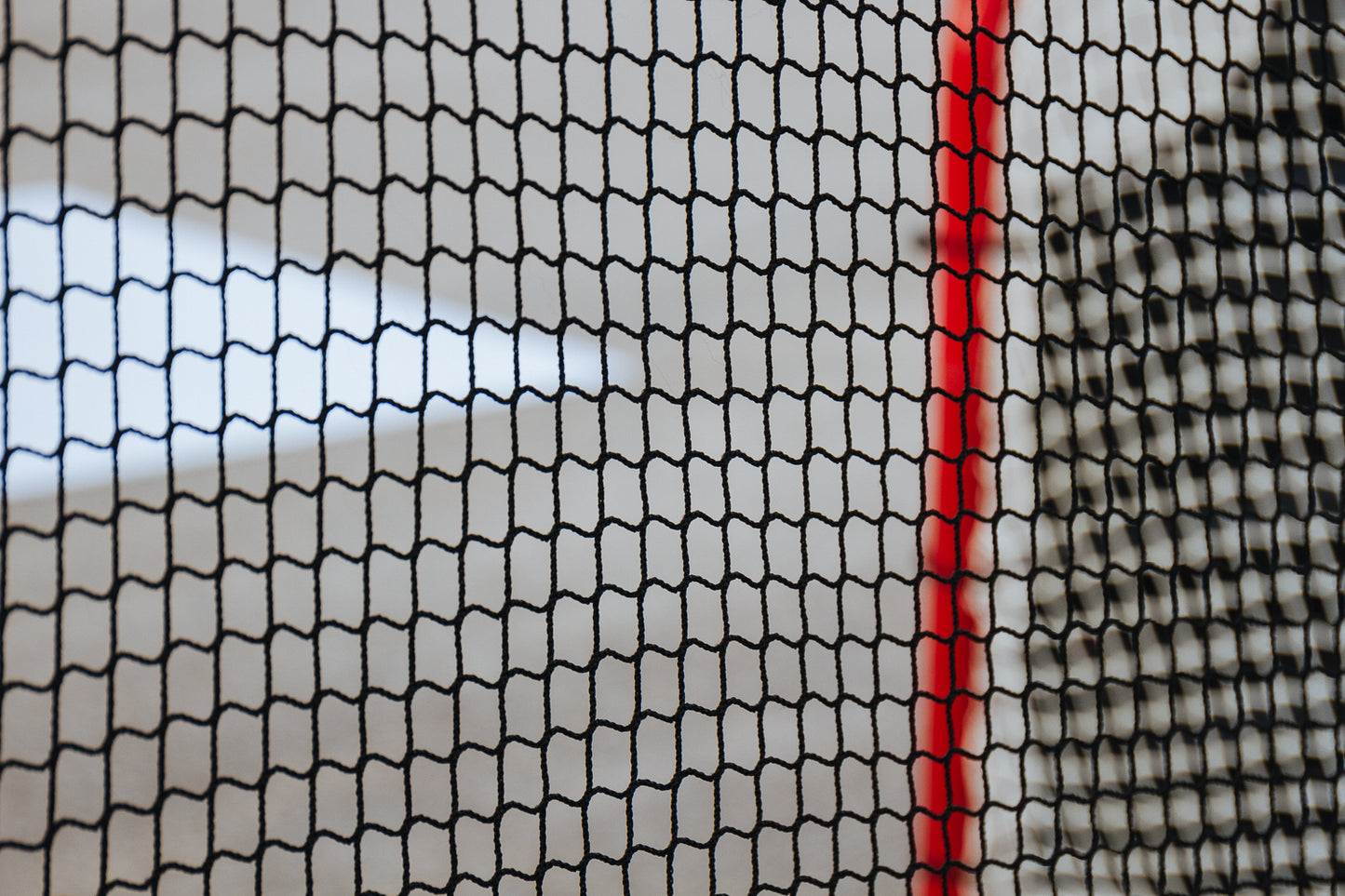 UNITE Beskyttelsesnett Hockey – Komplett backstop med ramme, stolper og nett